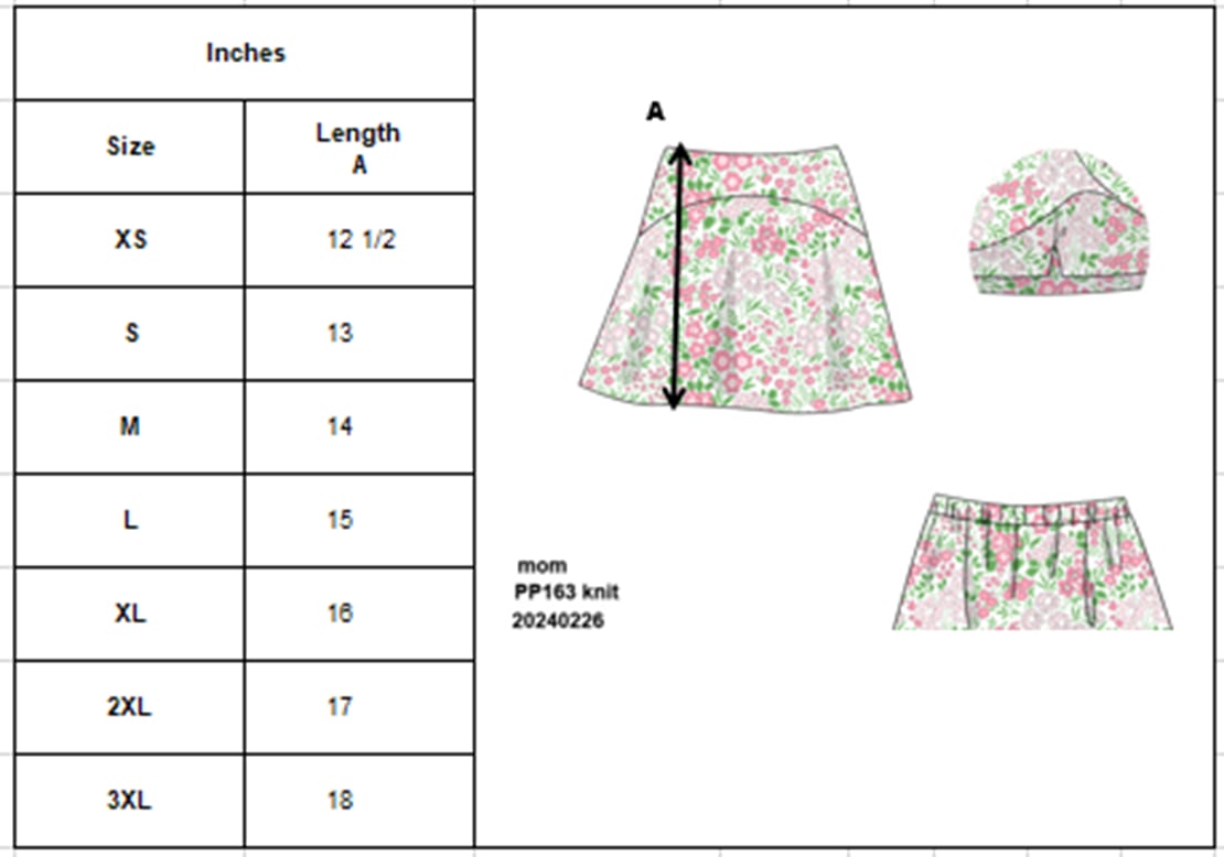 Mom & Me Bows Mom Skort