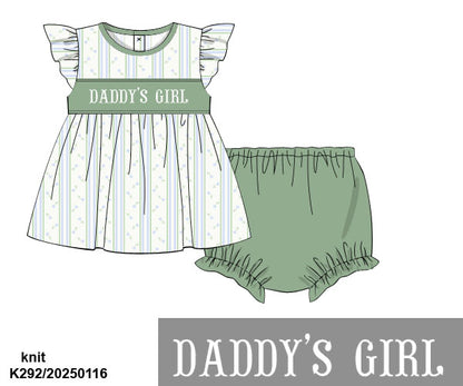 Stripes for Dad Bloomer Set