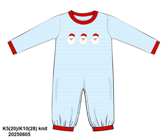 Striped Santa Romper ETA mid November