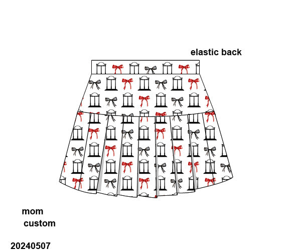 Mom & Me Bows Mom Skort