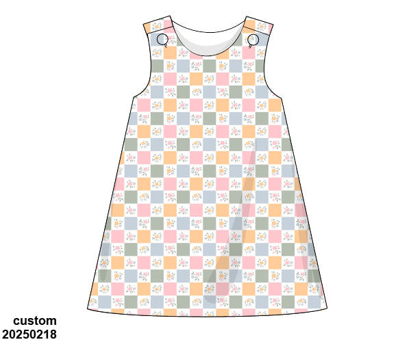 Pretty Patchwork Dress