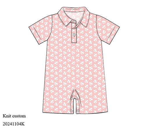 Baseball Romper