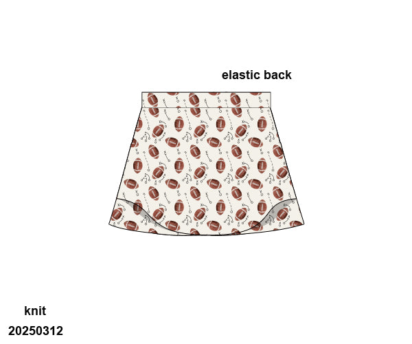 Saturdays In the South Mom Skort