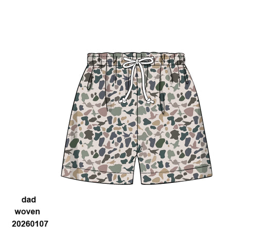 Shoreline Camo Men's Trunks