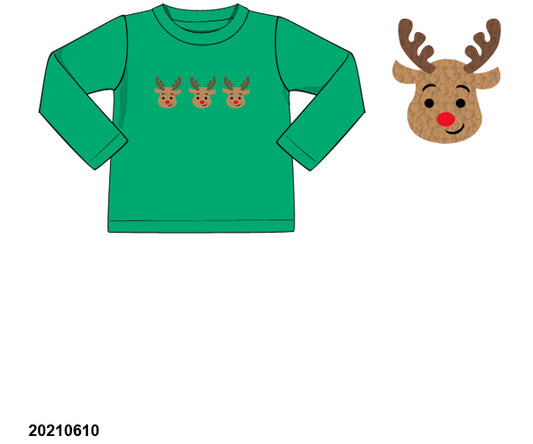French Knot Rudolph Shirt ETA mid November