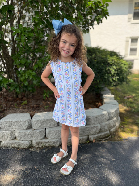 Bows & Blues Dress ETA late April