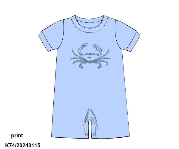 Crabby Collection Romper