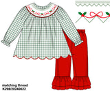 Bows & Holly Set