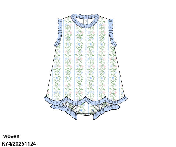 Blues & Greens Girl Bubble ETA early June