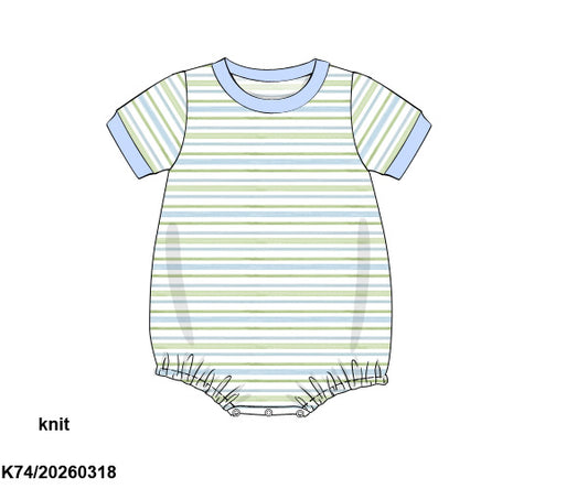 Blues & Greens Boy Bubble ETA early June