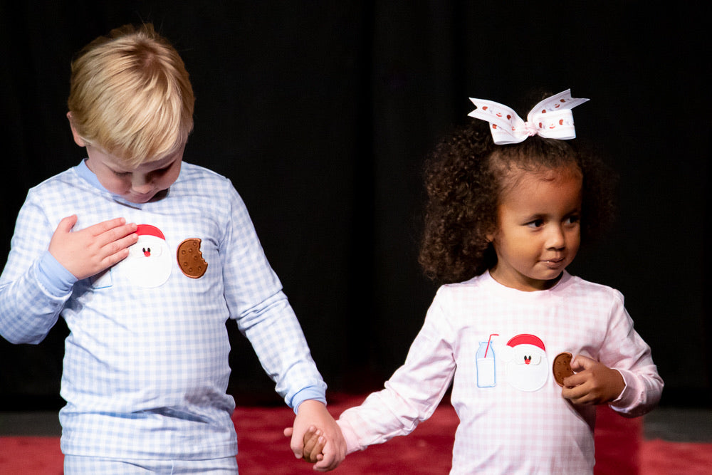 Milk & Cookies Blue PJs